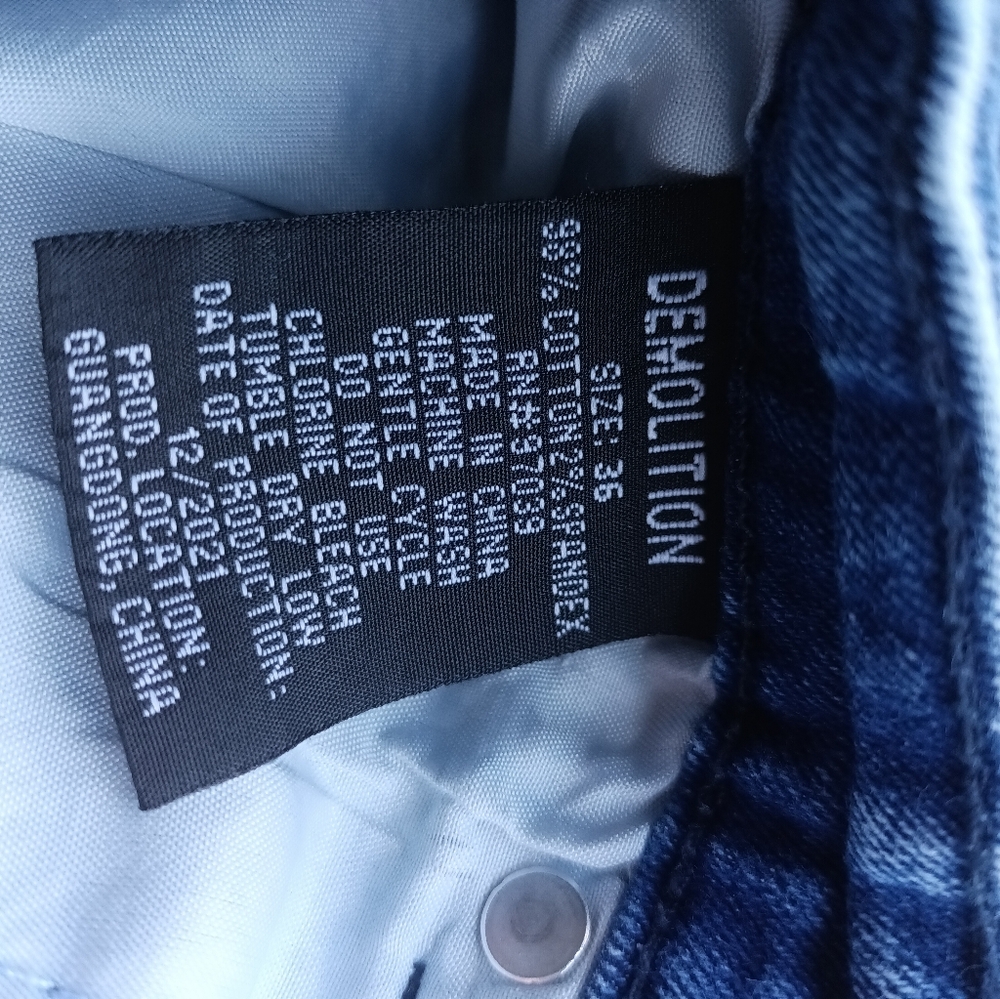 Demolition Denim Collection Denim Shorts - Picture 5 of 5